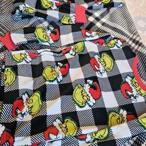 Grinch Festive Red and Green Pajama Set